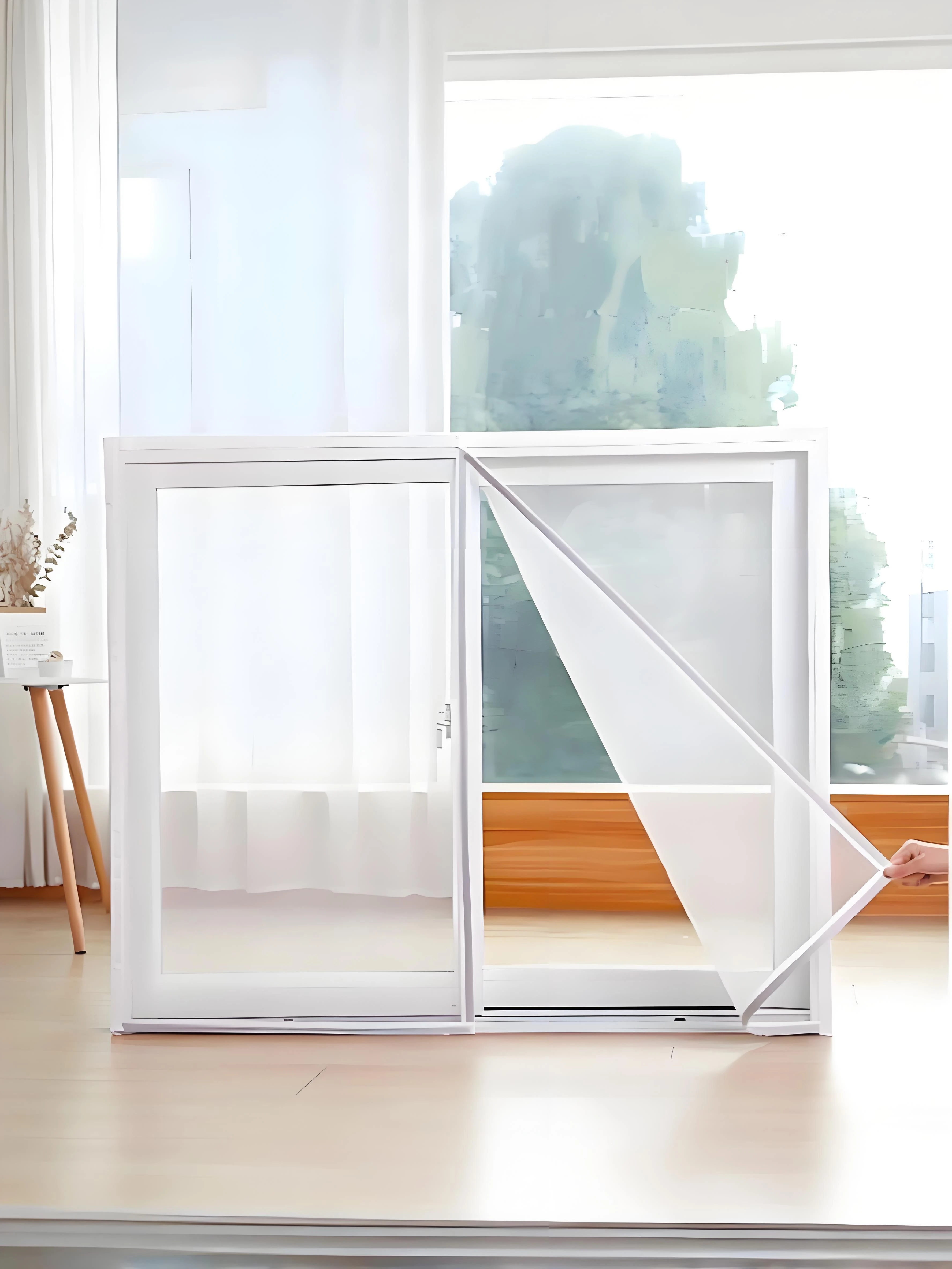 1-Minute Install Self-Stick Window Screen - No Glue No Tools Needed, Super Strong Adhesive Mosquito Net for Doors & Windows, 
1-Minute Install Self-Stick Window Screen - No Glue No Tools Needed, Super Strong Adhesive Mosquito Net for Doors & Windows,