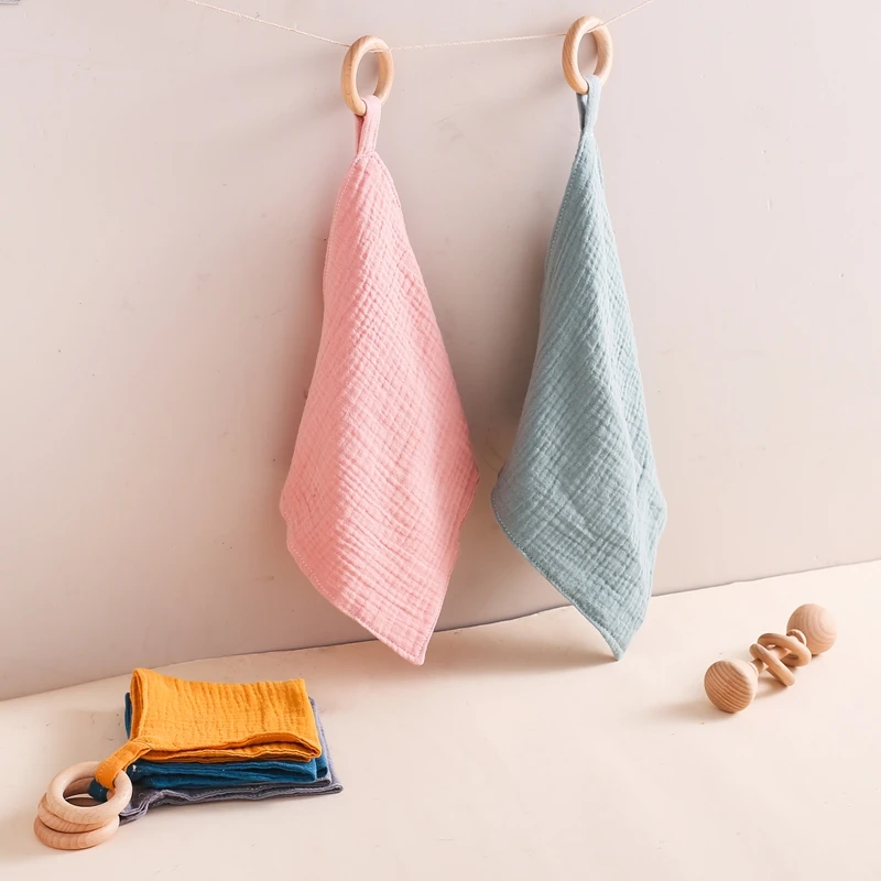 Newborn Baby Towel Soft Cotton Fabric Absorbent Bibs Bath Wooden Bracelet Burp Cloth Nursing Towel for Baby Shower Product
Newborn Baby Towel Soft Cotton Fabric Absorbent Bibs Bath Wooden Bracelet Burp Cloth Nursing Towel for Baby Shower Product