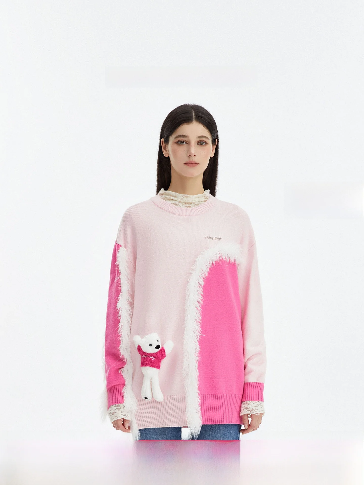 Faionable Color Blo Ladies Long Sve круглый пуловер Ne трикотаж свободный удобный NOISY TEDDY25 осеннее новое поступление
Faionable Color Blo Ladies Long Sve круглый пуловер Ne трикотаж свободный удобный NOISY TEDDY25 осеннее новое поступление