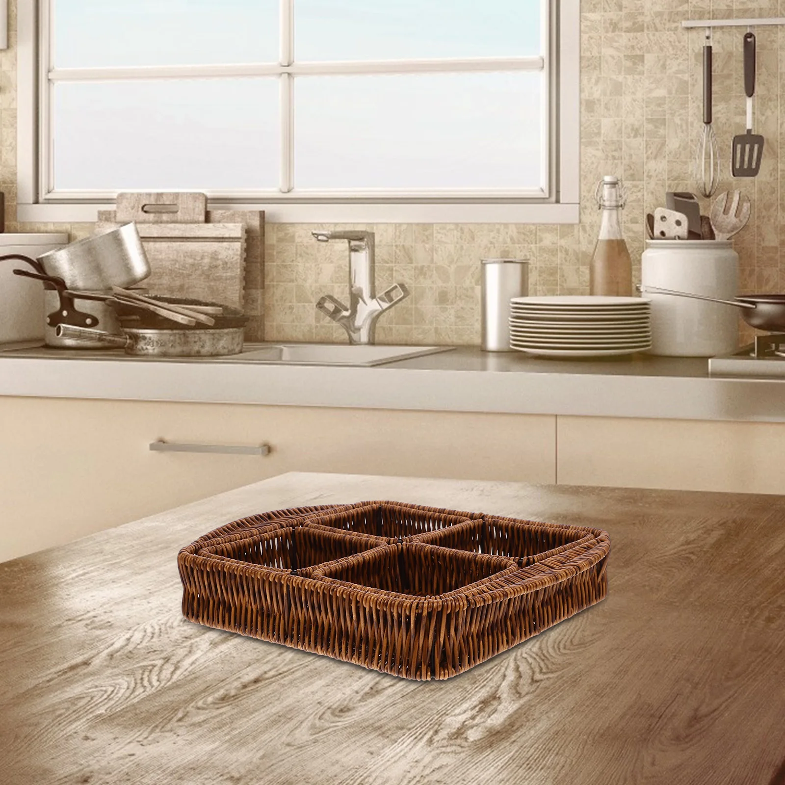 1Set Vintage Imitation Rattan Dried Fruit Basket Elegant Simple Style Snack Candy Plate Party Serving Dish Fruit Basket
1Set Vintage Imitation Rattan Dried Fruit Basket Elegant Simple Style Snack Candy Plate Party Serving Dish Fruit Basket