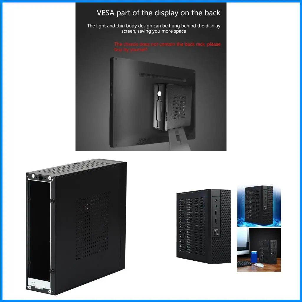 FH06 HTPC for Case Compact PC Gaming for Case Mini Desktop Chassis Computer Encl
FH06 HTPC for Case Compact PC Gaming for Case Mini Desktop Chassis Computer Encl