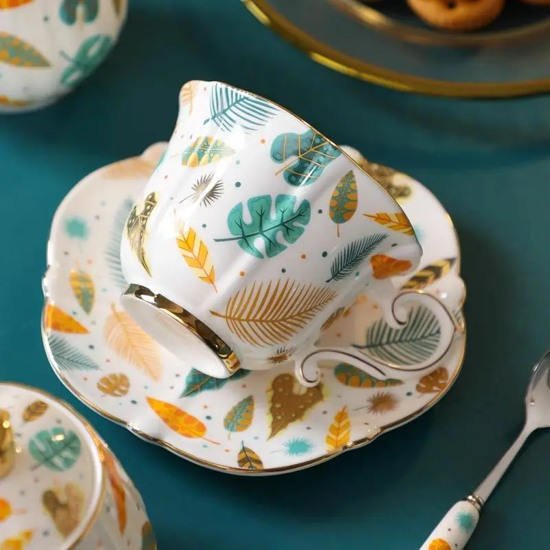 Nordic Pastoral Style Bone China Coffee Cup - Creative Household Use for Office, Exquisite Afternoon Tea, English-style
Nordic Pastoral Style Bone China Coffee Cup - Creative Household Use for Office, Exquisite Afternoon Tea, English-style