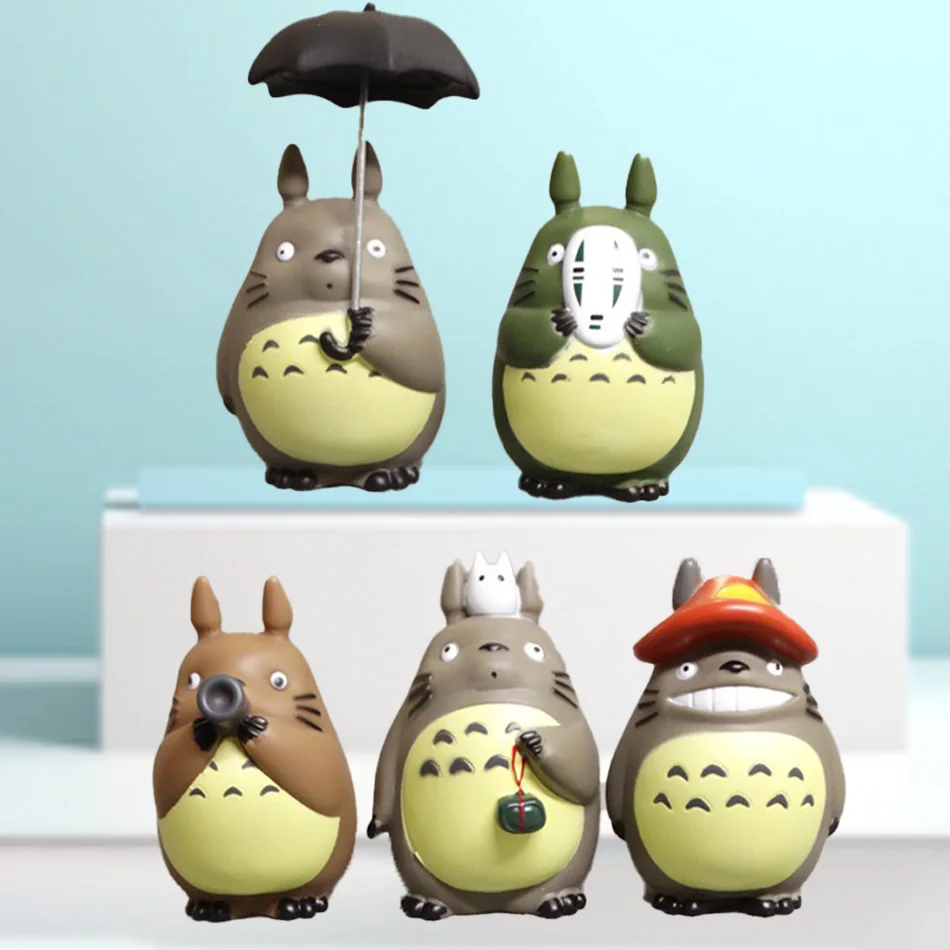 5pcs Anime Miyazaki Hayao Series Totoro Figure Mini Statue Cute Toys Room Ornaments Pvc Figures Toy Kid Gifts Collecctibles
5pcs Anime Miyazaki Hayao Series Totoro Figure Mini Statue Cute Toys Room Ornaments Pvc Figures Toy Kid Gifts Collecctibles