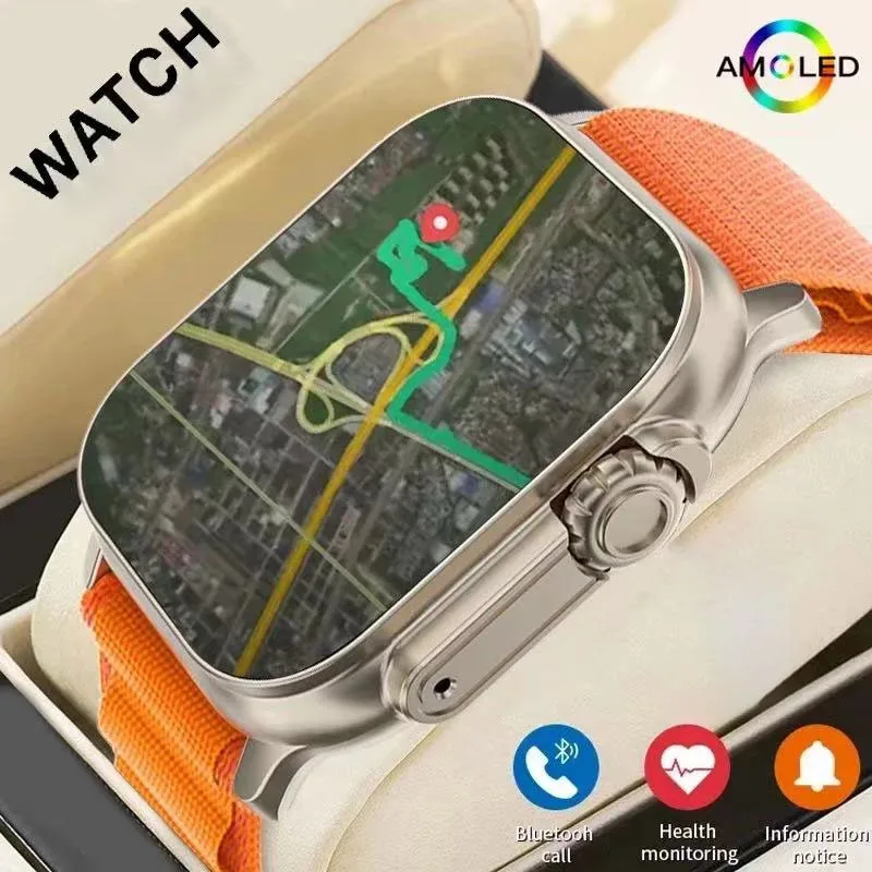 Original Hello Plum Smart Watch 49mm Men Women Bluetooth Call BT Music Game Wireless Charging NFC Smartwatch For Android IOS
Original Hello Plum Smart Watch 49mm Men Women Bluetooth Call BT Music Game Wireless Charging NFC Smartwatch For Android IOS