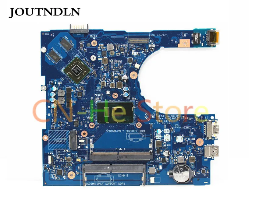 Оригинал для Dell Inspiron 14 5566 5468 5468D материнская плата для ноутбука DDR4 LA-D871P 00YP25 W/CN-00YP25 и R7 M440 GPU
Оригинал для Dell Inspiron 14 5566 5468 5468D материнская плата для ноутбука DDR4 LA-D871P 00YP25 W/CN-00YP25 и R7 M440 GPU