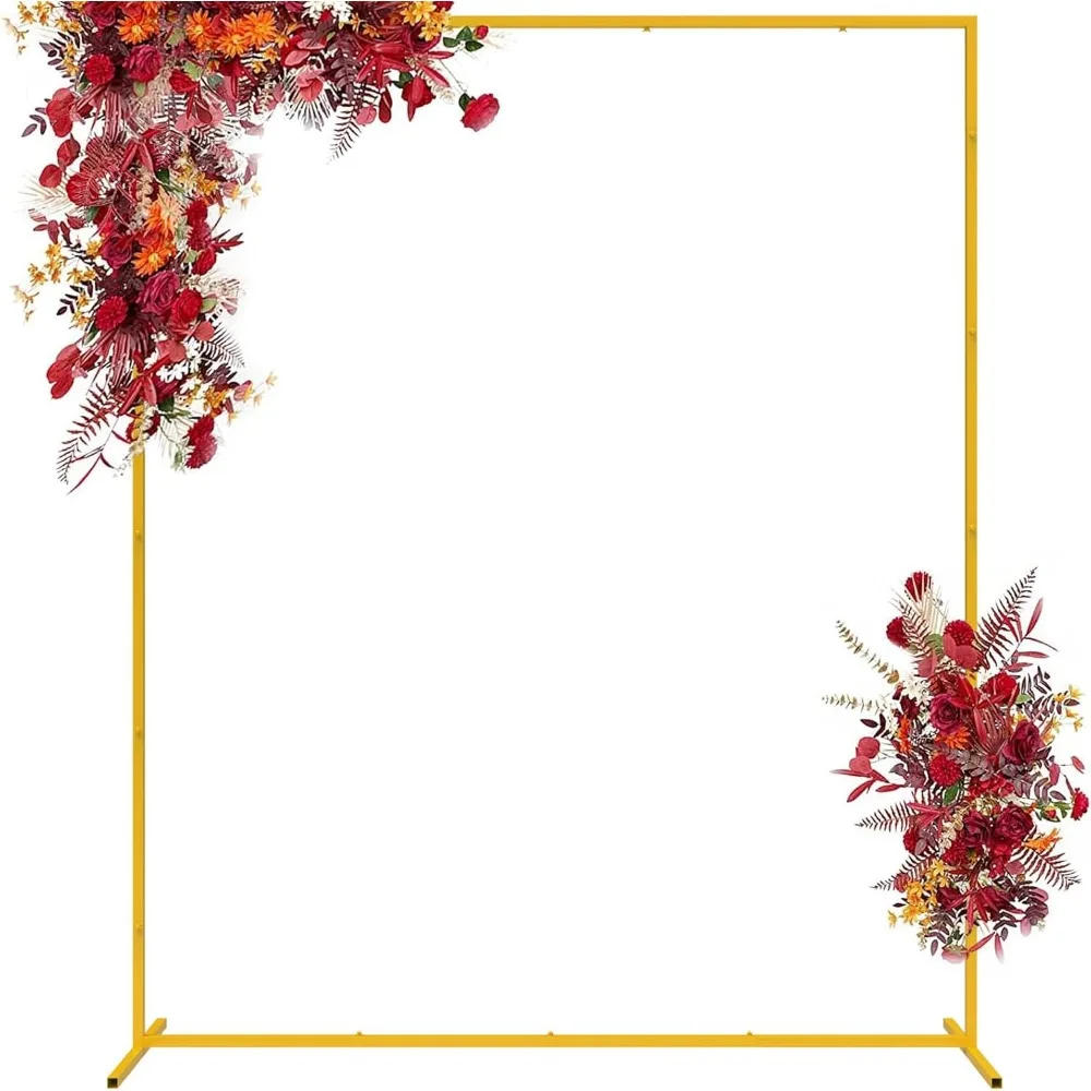 5FT Gold Metal Wedding Arch Stand for Ceremonies, Parties, and Photo Backdrops - Portable & Durable
5FT Gold Metal Wedding Arch Stand for Ceremonies, Parties, and Photo Backdrops - Portable & Durable