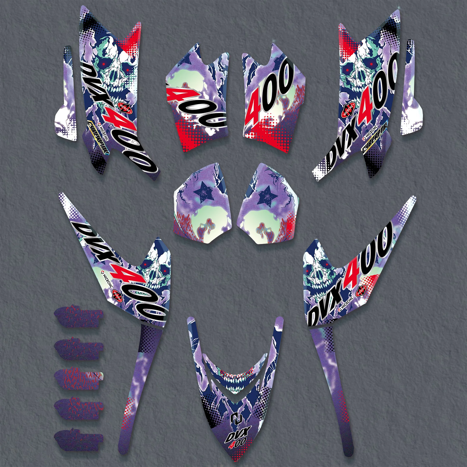 For Arctic Cat DVX 400 2004-2008 2007 2006 2005 ARCTICCAT DVX400 ATV Fairing Graphics Background Decals Sticker Kit Customize
For Arctic Cat DVX 400 2004-2008 2007 2006 2005 ARCTICCAT DVX400 ATV Fairing Graphics Background Decals Sticker Kit Customize