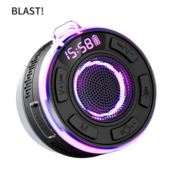 IPX7 Wireless Speaker B BLAST! S3 colorful LED Light Strong bass B BLAST! 3 speaker Type-C charging Cable 1100mAh with Mic