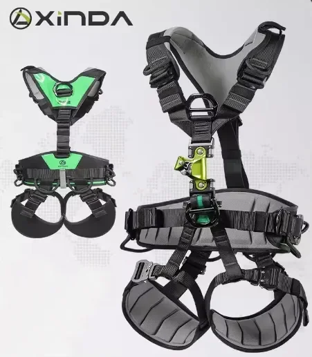 High Quality New Full Body Safety Harness Black W/red High Strength Adjustable Polyester Material General Fall Arrest
High Quality New Full Body Safety Harness Black W/red High Strength Adjustable Polyester Material General Fall Arrest