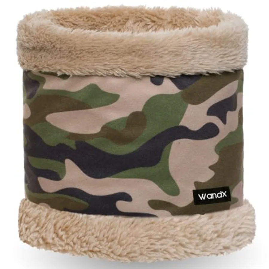 Wandx Neck Gaiters Winter Cute Print Fleece Lined Neck Warmer Windproof Face Cover for Boys Girls
Wandx Neck Gaiters Winter Cute Print Fleece Lined Neck Warmer Windproof Face Cover for Boys Girls