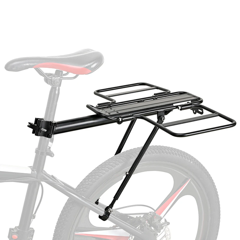 Велосипедный багажник из алюминиевого сплава с широкой складной задней платформой и быстросъемным креплением
Велосипедный багажник из алюминиевого сплава с широкой складной задней платформой и быстросъемным креплением