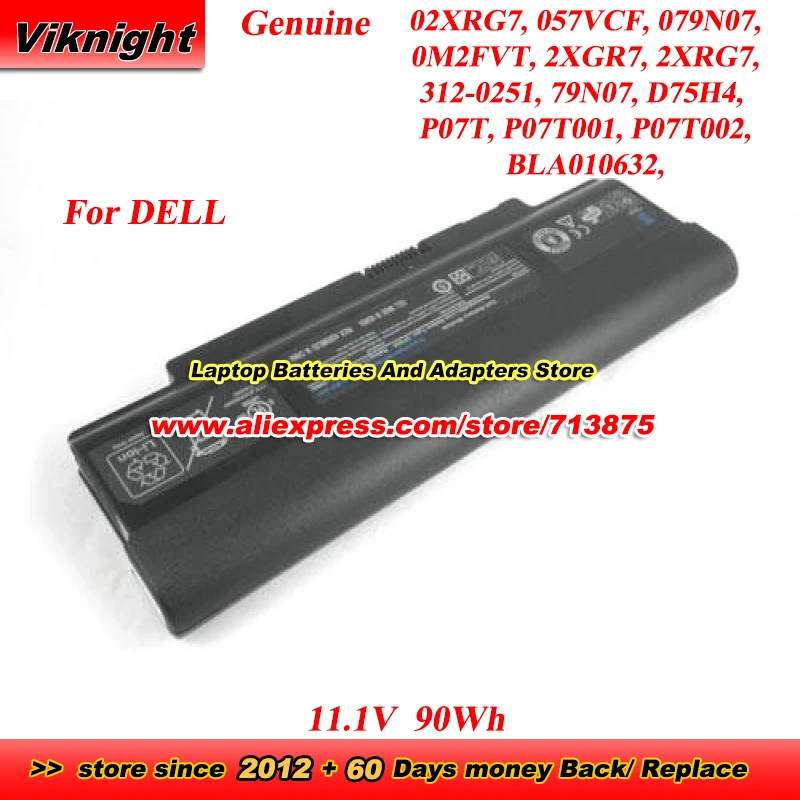 Оригинальный аккумулятор 2XGR7 2XRG7 79N07 D75H4 P07T 312-0251 BLA010632 для Dell Inspiron 1120 1121 M101 M101C M101Z M101ZD M102 M102Z
Оригинальный аккумулятор 2XGR7 2XRG7 79N07 D75H4 P07T 312-0251 BLA010632 для Dell Inspiron 1120 1121 M101 M101C M101Z M101ZD M102 M102Z