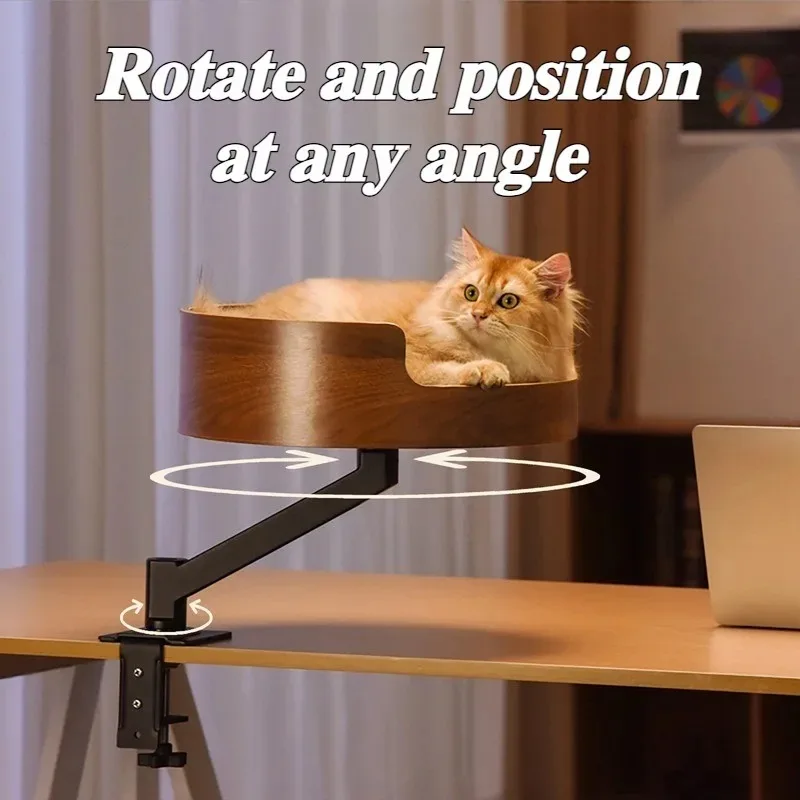 Table Top Cats Nest Adjustable Angle Durable and Sturdy Strong Bearing Capacity Cat Bed Cat Accessories Soft and Warm
Table Top Cats Nest Adjustable Angle Durable and Sturdy Strong Bearing Capacity Cat Bed Cat Accessories Soft and Warm