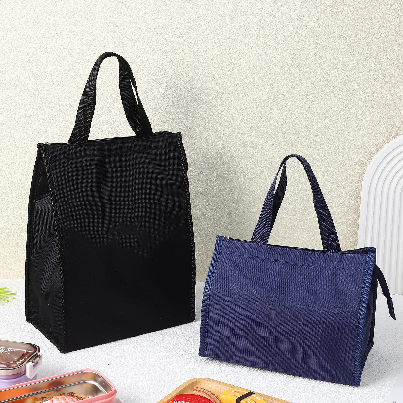 2 pcs Insulated Lunch Bags Bento Cooler Picnic Large Capacity Women Men Kids Aluminum Film Reinforced H Smooth Zippers
2 pcs Insulated Lunch Bags Bento Cooler Picnic Large Capacity Women Men Kids Aluminum Film Reinforced H Smooth Zippers