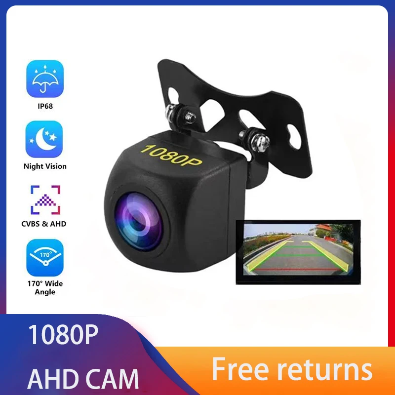 Universal HD 1080P AHD Car Rear Camera 170 Wide Angle CVBS CCD for Radio Night Vision and Waterproof Vehicle Parking Reverse
Universal HD 1080P AHD Car Rear Camera 170 Wide Angle CVBS CCD for Radio Night Vision and Waterproof Vehicle Parking Reverse
