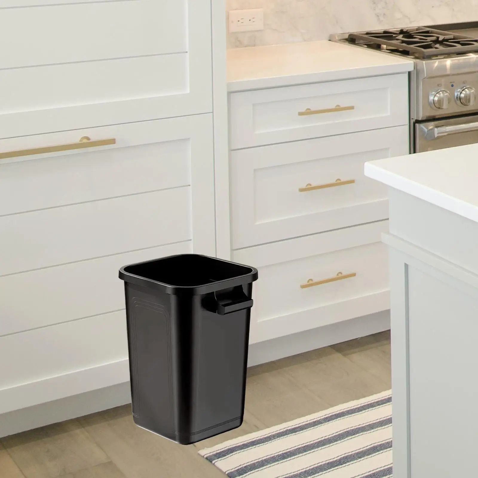 Trash Can Recycling Bin Versatile Rectangular Household Trashcan Garbage Toilet Restroom Lobby Kitchen near Desk
Trash Can Recycling Bin Versatile Rectangular Household Trashcan Garbage Toilet Restroom Lobby Kitchen near Desk