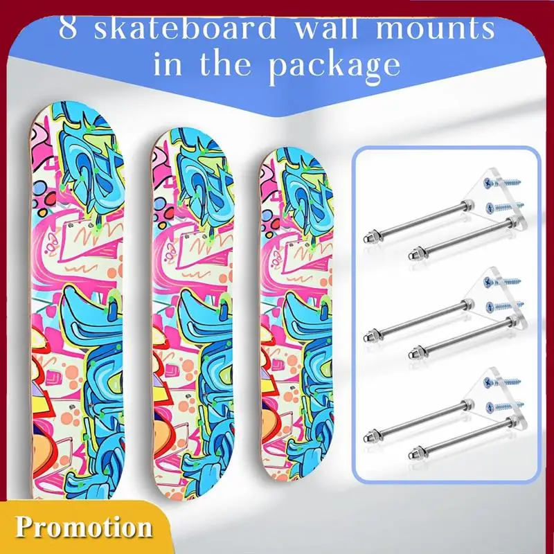 Hot!4Pcs Skateboard Hanger, Skateboard Wall Mount Wall Hanger Rack Storage Display Holder For Skateboards Deck Display
Hot!4Pcs Skateboard Hanger, Skateboard Wall Mount Wall Hanger Rack Storage Display Holder For Skateboards Deck Display