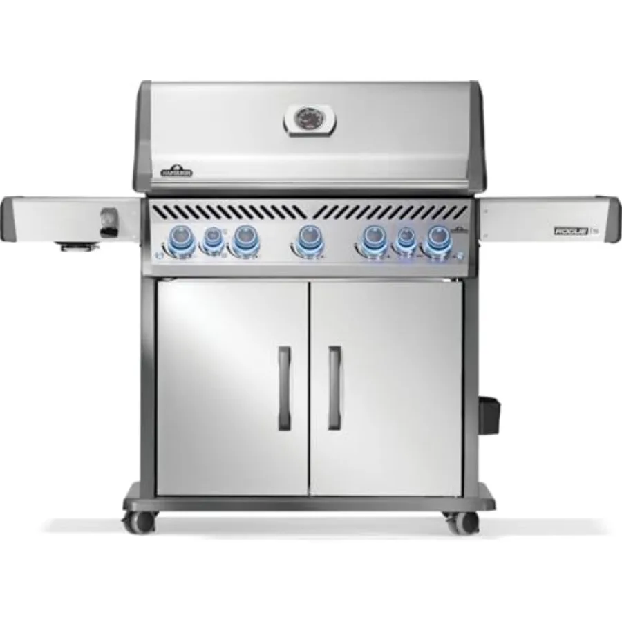 Rogue PRO-S 625 Propane Gas Grill with Infrared Side and Rear Burners Stainless Steel Durable 7-Burner Ultimate Grilling Experi
Rogue PRO-S 625 Propane Gas Grill with Infrared Side and Rear Burners Stainless Steel Durable 7-Burner Ultimate Grilling Experi