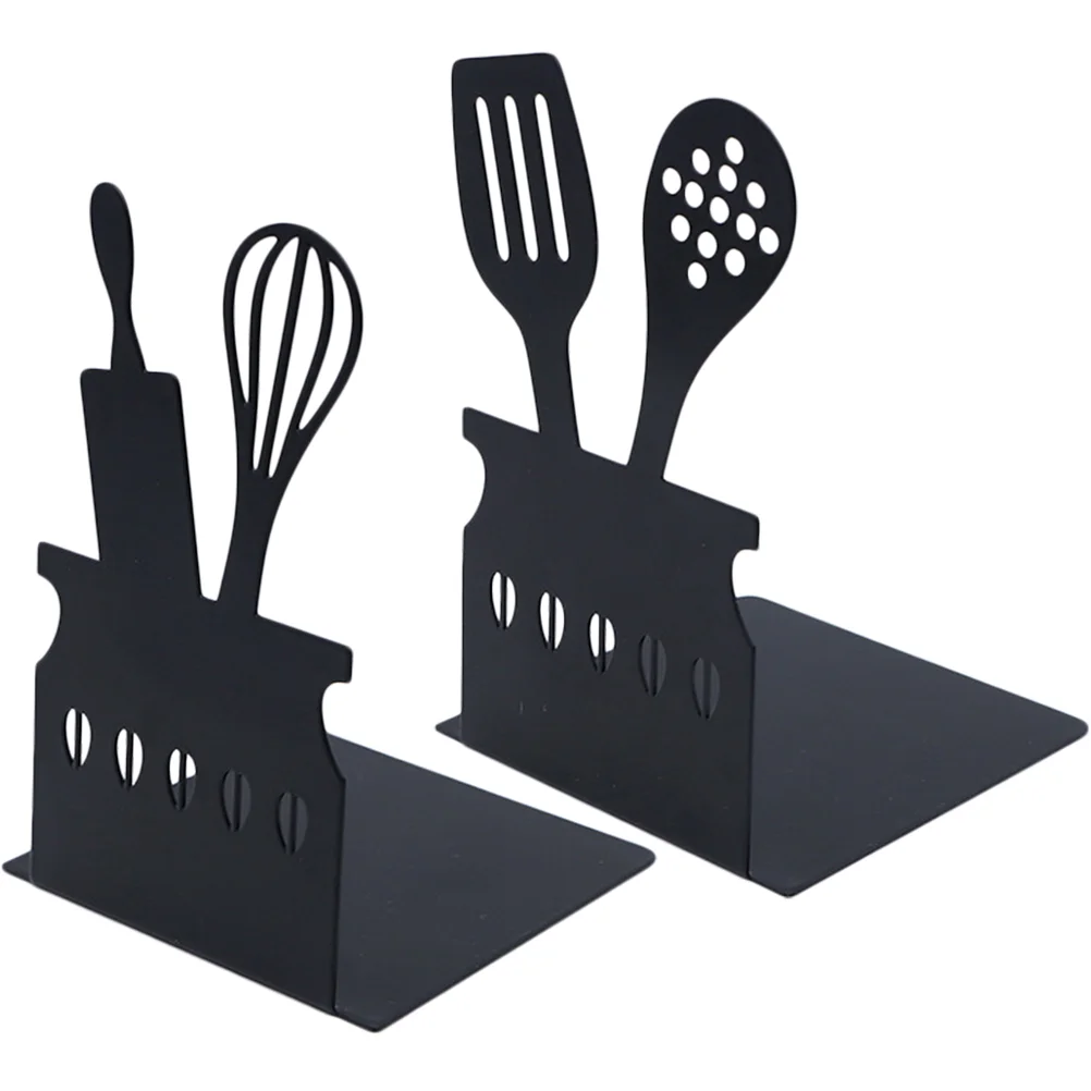 2 Pcs Kitchen Bookend Sturdy Bookends File Organizer Crafted Holders Books Modeling Burr-free Shelf Creative Metal
2 Pcs Kitchen Bookend Sturdy Bookends File Organizer Crafted Holders Books Modeling Burr-free Shelf Creative Metal