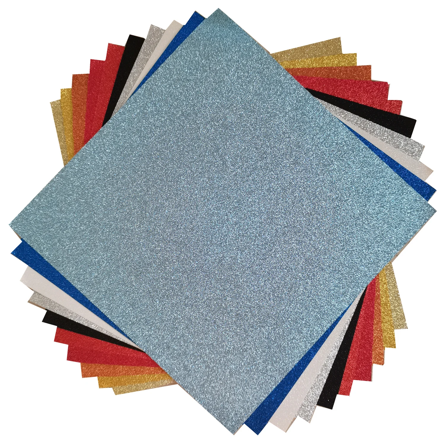 100 Sheets Glitter Cardstock Paper 90lb. 250 GSM 12*12" Size Mixed Colors Glitter Paper For DIY Crafts
100 Sheets Glitter Cardstock Paper 90lb. 250 GSM 12*12" Size Mixed Colors Glitter Paper For DIY Crafts