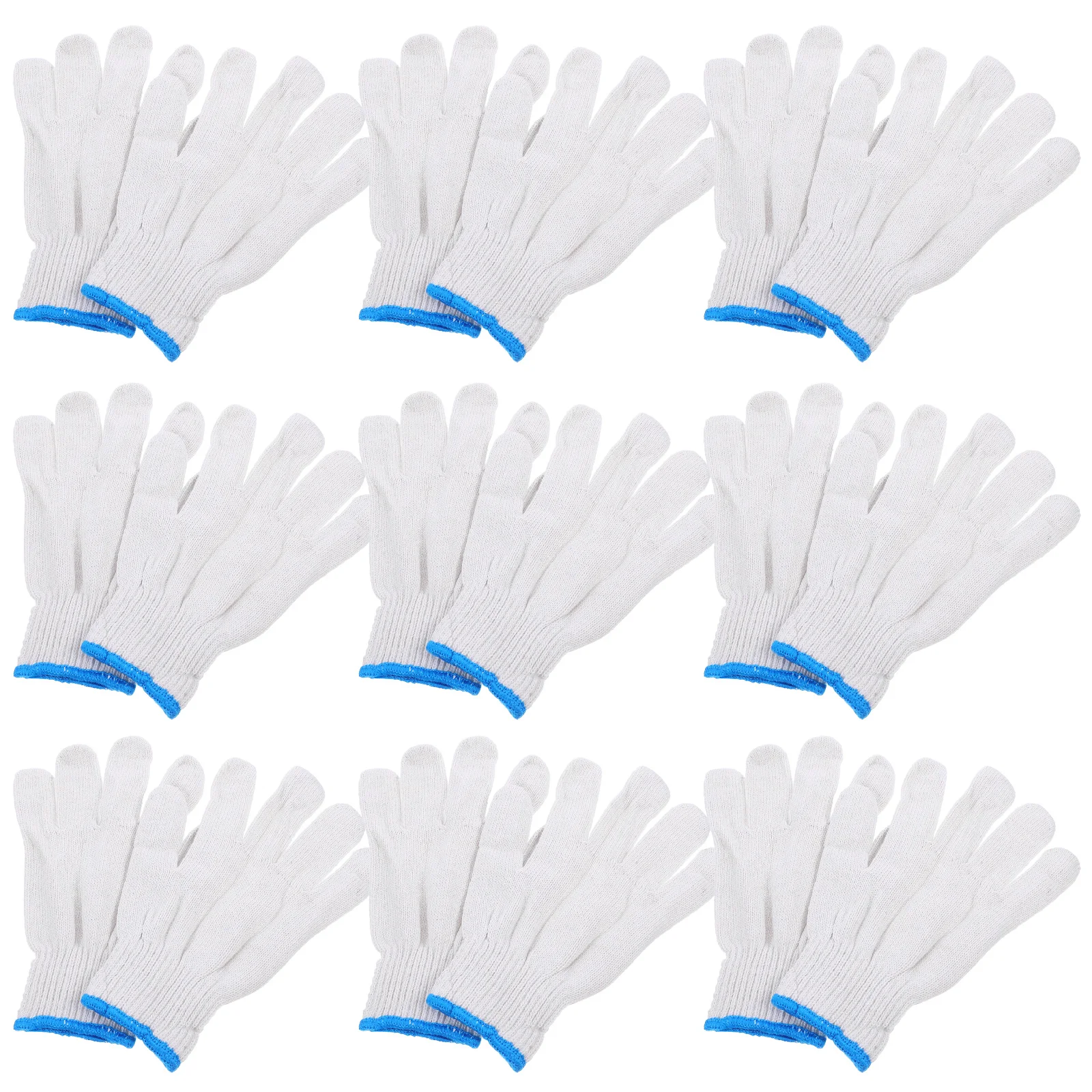 20Pairs Heavy Duty Non Slip Cotton Gloves Versatile Design Ideal for Construction Home Workshop Tasks Machine Washable
20Pairs Heavy Duty Non Slip Cotton Gloves Versatile Design Ideal for Construction Home Workshop Tasks Machine Washable