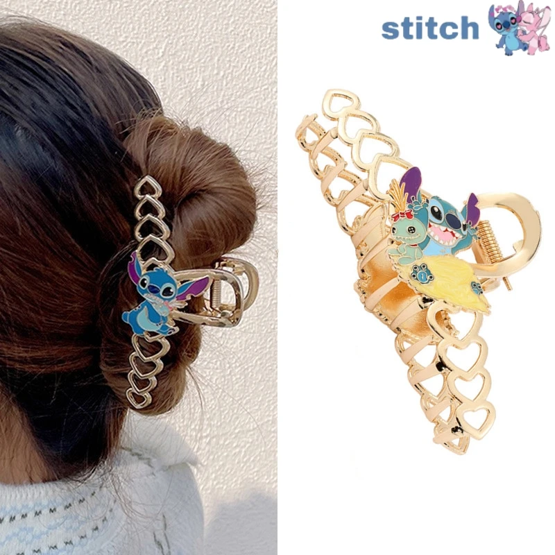 Металлическая заколка Stitch Kawaii с героями мультфильмов, периферийные устройства в стиле аниме Диснея, заколка для волос большого размера, новый стиль, аксессуары, безделушки для девочек, подарки
Металлическая заколка Stitch Kawaii с героями мультфильмов, периферийные устройства в стиле аниме Диснея, заколка для волос большого размера, новый стиль, аксессуары, безделушки для девочек, подарки