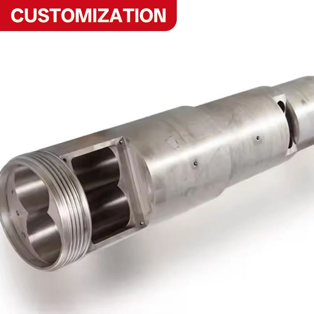 Custom Dual-Alloy Injection Molding Machine Screw Heads: Rocket Heads Overmolded Heads Injection Molding Machine Screws Barrels
Custom Dual-Alloy Injection Molding Machine Screw Heads: Rocket Heads Overmolded Heads Injection Molding Machine Screws Barrels