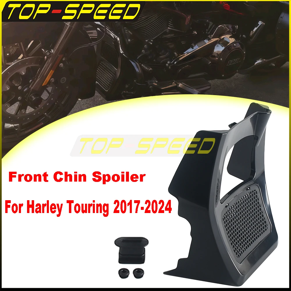 Front Chin Spoiler Fairing For Harley Touring Road King Street Road Electra Glide Revival FLHR 2017‑24 Motorcycle Radiator Cover
Front Chin Spoiler Fairing For Harley Touring Road King Street Road Electra Glide Revival FLHR 2017‑24 Motorcycle Radiator Cover