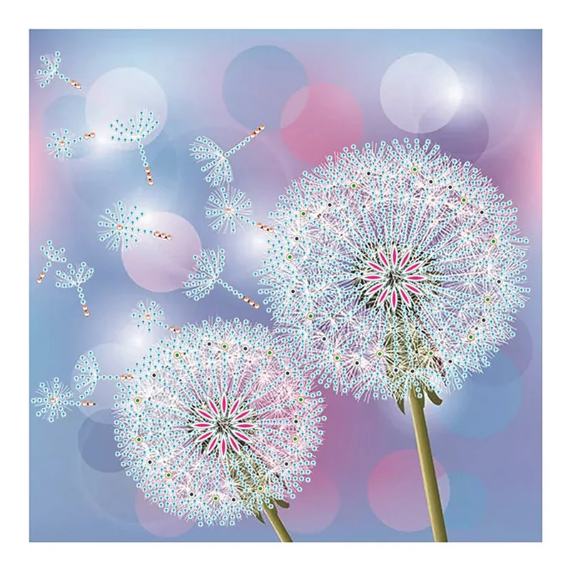 DIY 5D Diamond Art Painting By Number Kit, Dandelion Special Shaped Rhinestone Diamond DIY Painting Wall Decor
DIY 5D Diamond Art Painting By Number Kit, Dandelion Special Shaped Rhinestone Diamond DIY Painting Wall Decor