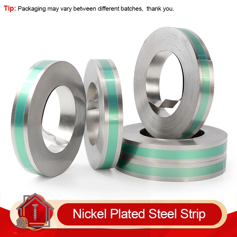 1Roll 10M Nickel Plated Steel Strip Belt Spot Welding Machine Battery Welder 18650 Li-ion Battery Nickel Sheet Plate Connector
1Roll 10M Nickel Plated Steel Strip Belt Spot Welding Machine Battery Welder 18650 Li-ion Battery Nickel Sheet Plate Connector