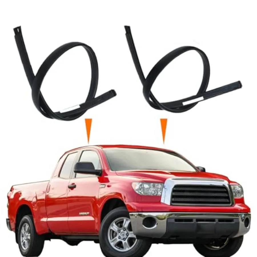 2Pcs Roof Drip Molding Weatherstrip Fit for Toyota Tundra Double Cab 2007-2020, Left and Right Side Roof Trim Seal Kit Replace
2Pcs Roof Drip Molding Weatherstrip Fit for Toyota Tundra Double Cab 2007-2020, Left and Right Side Roof Trim Seal Kit Replace