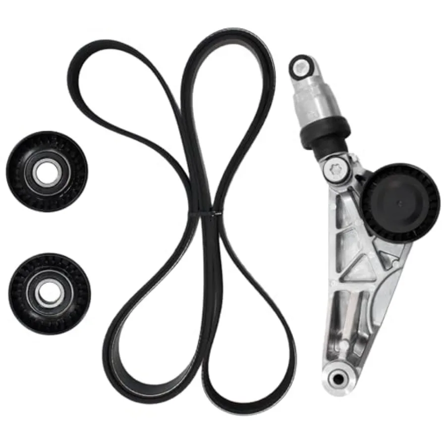 4627038AA-KIT Drive Belt Tensioner Idler Pulley Kit Fit for 2012 2013 2014 2015 2016 2017 2018 Jeep Wrangler JK 3.6L V6 Replace
4627038AA-KIT Drive Belt Tensioner Idler Pulley Kit Fit for 2012 2013 2014 2015 2016 2017 2018 Jeep Wrangler JK 3.6L V6 Replace