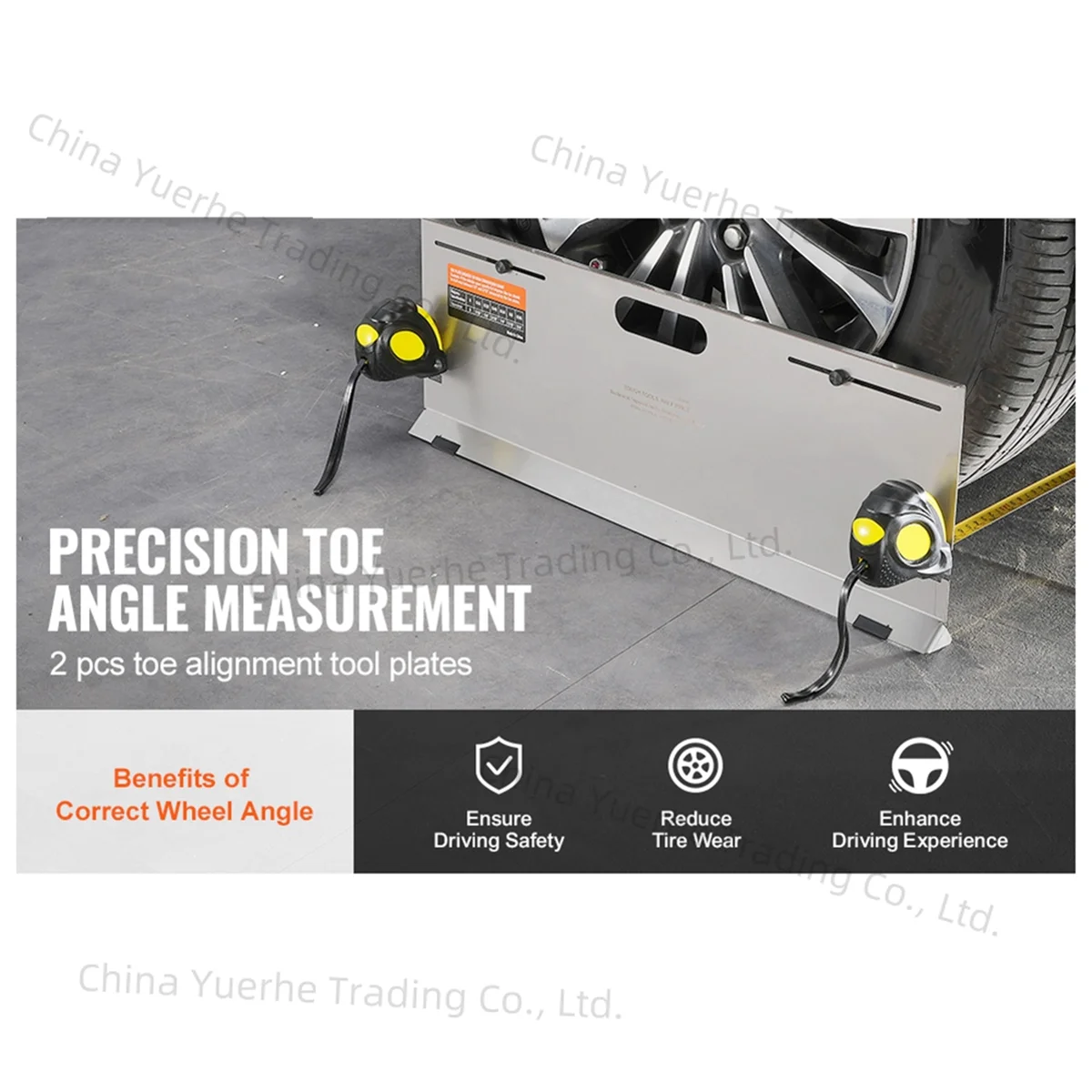 НОВЫЙ инструмент для выравнивания колес, инструмент для выравнивания пальцев с 2 измерительными лентами, пластина для инструментов для измерения угла пальца ноги 
НОВЫЙ инструмент для выравнивания колес, инструмент для выравнивания пальцев с 2 измерительными лентами, пластина для инструментов для измерения угла пальца ноги