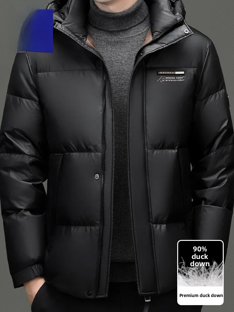 Lormen Men's Thiened Stand Collar Hooded down Jaet Winter Faion Warm Windproof Cozy Bread Sle Casual Urban Wear
Lormen Men's Thiened Stand Collar Hooded down Jaet Winter Faion Warm Windproof Cozy Bread Sle Casual Urban Wear