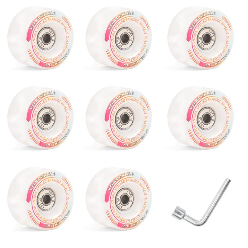 Колеса для роликовых коньков, колеса для ледовых коньков, двухрядные колеса, универсальные колеса, блестящие колеса для роликовых коньков, колеса для роллерборда
Колеса для роликовых коньков, колеса для ледовых коньков, двухрядные колеса, универсальные колеса, блестящие колеса для роликовых коньков, колеса для роллерборда