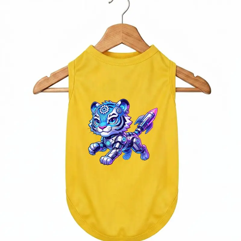 Dog Summer Breathable Vest, Cool Mech Tiger Print, Pet Cooling Apparel
Dog Summer Breathable Vest, Cool Mech Tiger Print, Pet Cooling Apparel