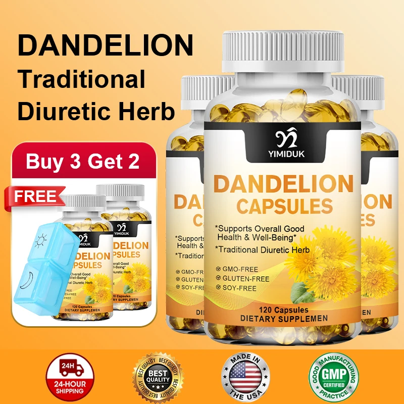Dandelion Root Supplement, Traditional Diuretic Herb, Supports Liver Health, Kidney Function, Digestion & Healthy Water Balance
Dandelion Root Supplement, Traditional Diuretic Herb, Supports Liver Health, Kidney Function, Digestion & Healthy Water Balance