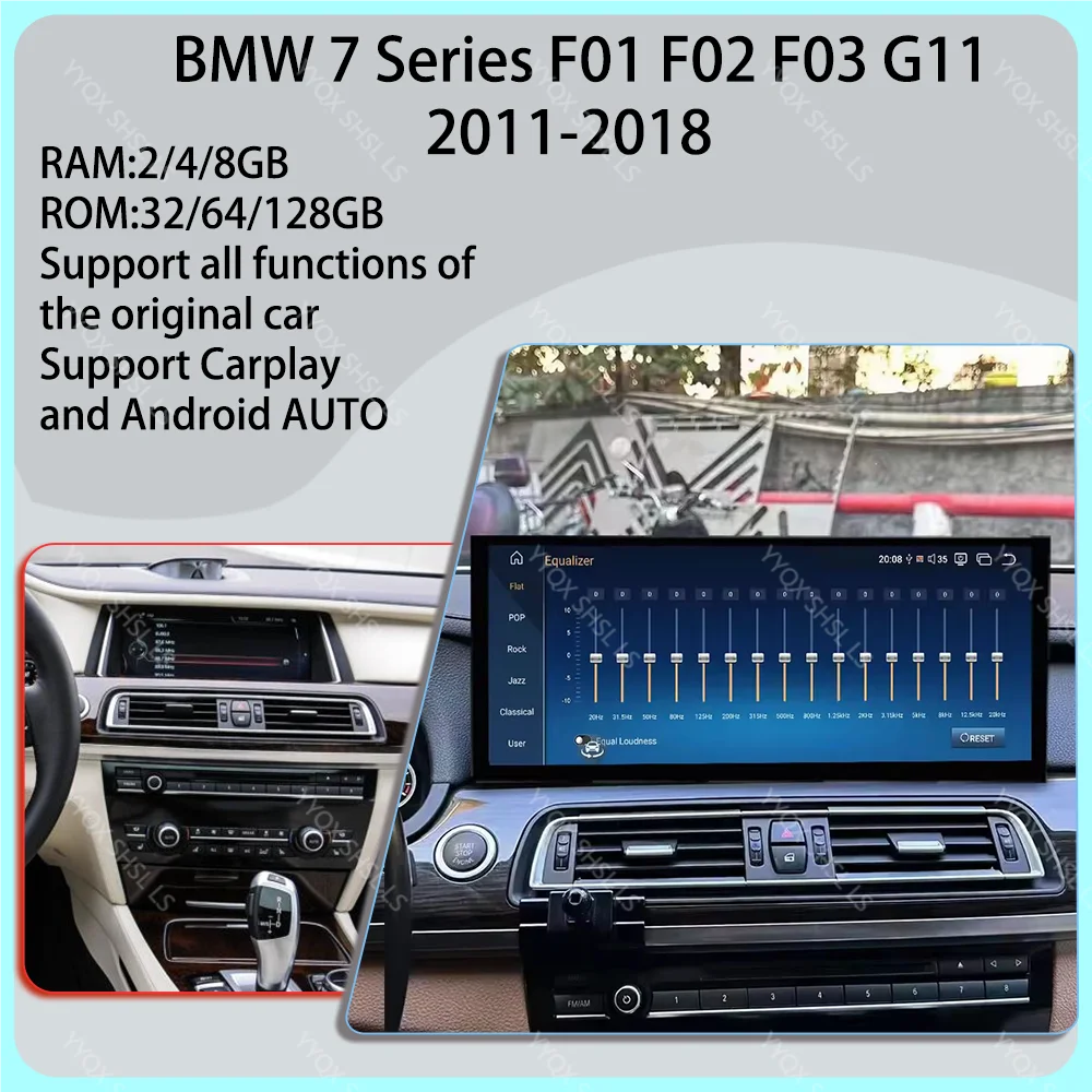 LS 15.8Inch For BMW 7 Series F01 F02 CIC NBT 2010-2015 Android 14 Auto Car Radio Player Multimedia Stereo GPS Carplay Autoradio
LS 15.8Inch For BMW 7 Series F01 F02 CIC NBT 2010-2015 Android 14 Auto Car Radio Player Multimedia Stereo GPS Carplay Autoradio