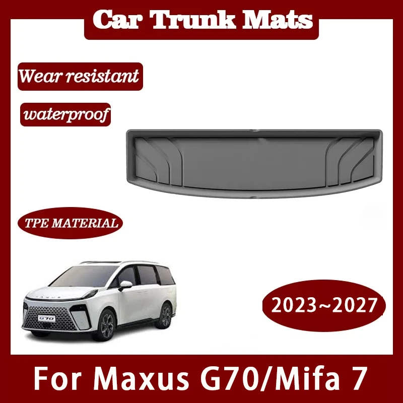 Car Trunk Mats For Maxus G70 Mifa 7 MG Maxus 7 2023-2027 7seat Waterproof Covers Cargo Liner Carpet Storage Auto Car Accessories
Car Trunk Mats For Maxus G70 Mifa 7 MG Maxus 7 2023-2027 7seat Waterproof Covers Cargo Liner Carpet Storage Auto Car Accessories