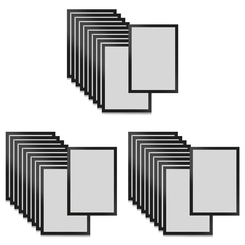 AB35-30PCS A5 Магнитные алмазные художественные рамки, самоклеящаяся магнитная фоторамка Алмазные рамки для рисования Рамка для дисплея черная 
AB35-30PCS A5 Магнитные алмазные художественные рамки, самоклеящаяся магнитная фоторамка Алмазные рамки для рисования Рамка для дисплея черная