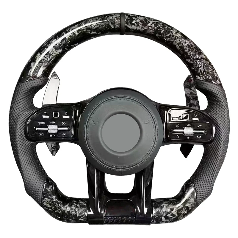 Forged Carbon AMG Style Steering Wheel - Plug & Play Fit Mercedes Models & Premium Grip (Factory Direct)
Forged Carbon AMG Style Steering Wheel - Plug & Play Fit Mercedes Models & Premium Grip (Factory Direct)