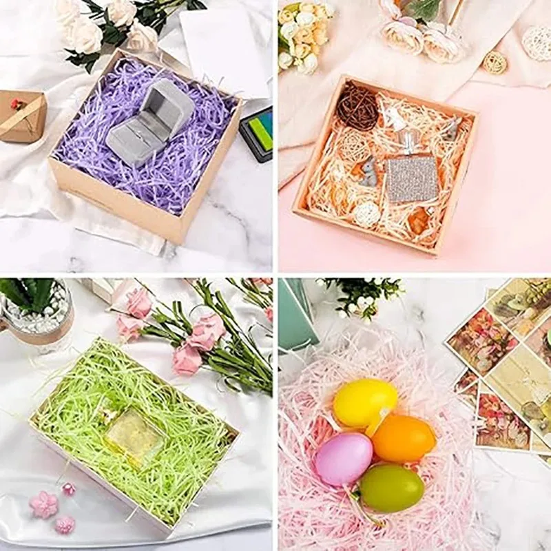 100-20g Multicolored Raffia Paper Shreds & Strands Shredded Crinkle Confetti For DIY Gift Box Wrapping & Basket Filling
100-20g Multicolored Raffia Paper Shreds & Strands Shredded Crinkle Confetti For DIY Gift Box Wrapping & Basket Filling