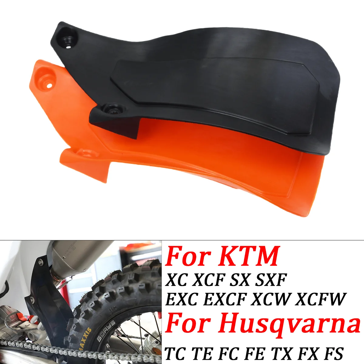 Motorcycle Mud Flap Rear Rubber Fender Mudguard Cover For KTM SX SXF EXC EXCF XCF XC XCFW 125 150 250 300 350 450 500 2016-2023
Motorcycle Mud Flap Rear Rubber Fender Mudguard Cover For KTM SX SXF EXC EXCF XCF XC XCFW 125 150 250 300 350 450 500 2016-2023