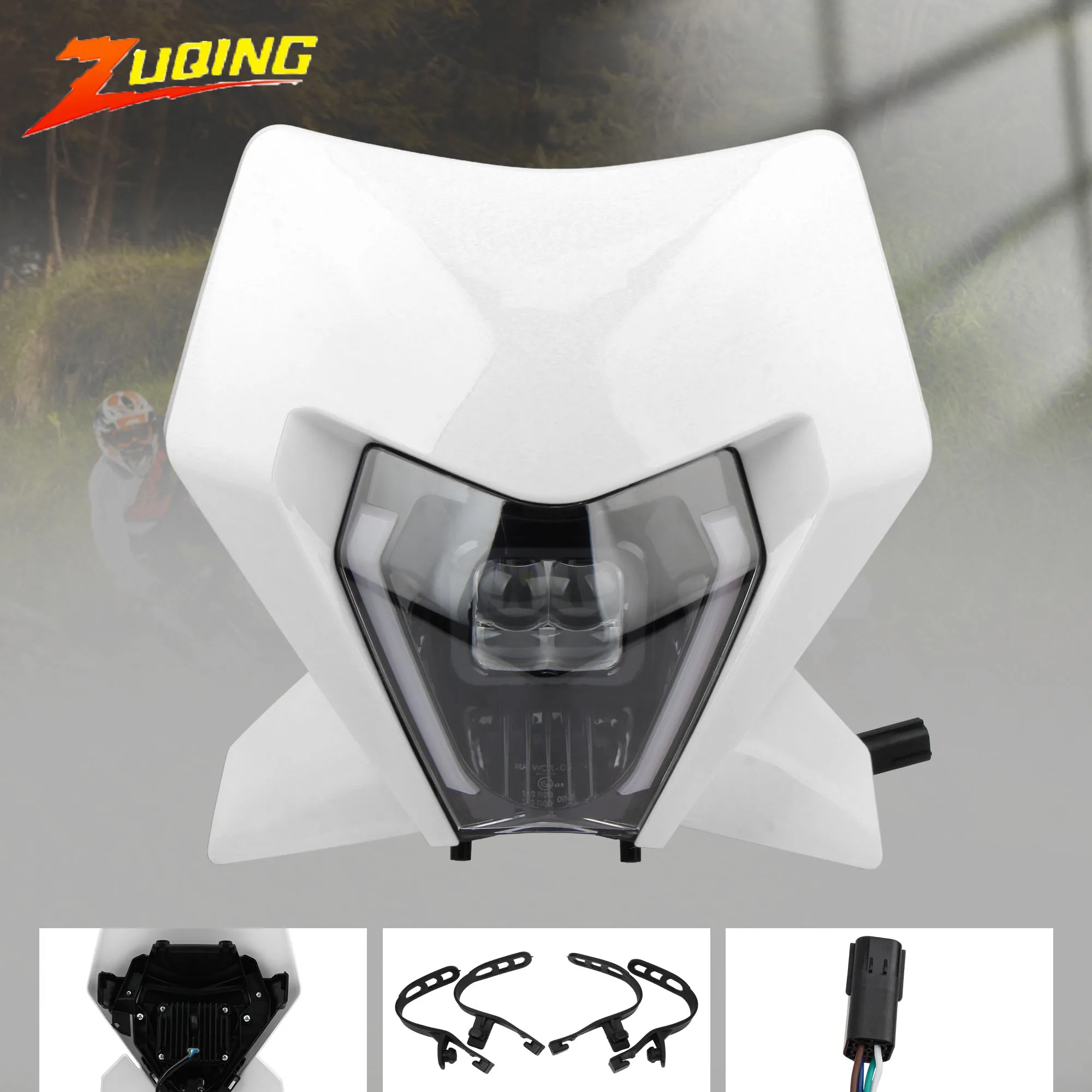 For KTM Motorcycle LED Headlight Fairing EXC SXF XCW MX 2024 2025 Motocross Dirt Bike Supermoto Accessories Enduro
For KTM Motorcycle LED Headlight Fairing EXC SXF XCW MX 2024 2025 Motocross Dirt Bike Supermoto Accessories Enduro