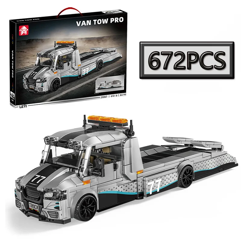 MOC Modified Truck Trailer Flatbed Eight Grid Supercar Building Block Model DIY Assembly Racing Car Ornament Birthday Gift
MOC Modified Truck Trailer Flatbed Eight Grid Supercar Building Block Model DIY Assembly Racing Car Ornament Birthday Gift