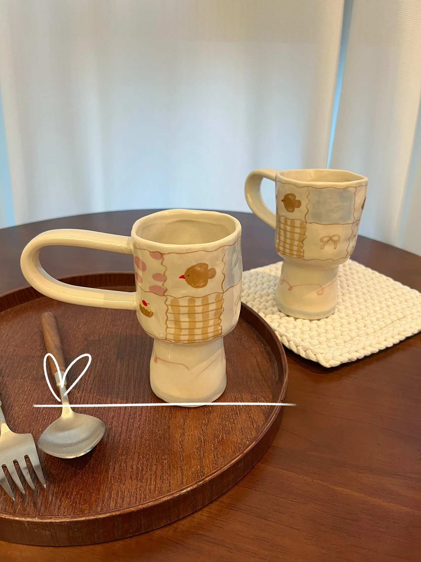 Милая креативная кружка «Медвежонок» с высокой ручкой, большая емкость, для воды, кофе, молока, тематическая посуда для завтрака
Милая креативная кружка «Медвежонок» с высокой ручкой, большая емкость, для воды, кофе, молока, тематическая посуда для завтрака