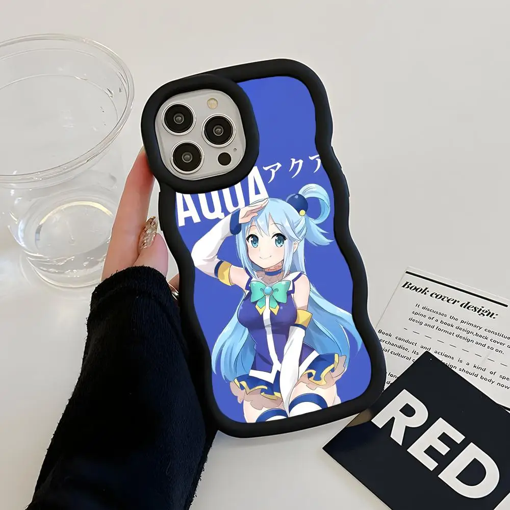 Konosuba Aqua Phone Case for iPhone 17 16 15 14 13 12 11 Air Pro Max Plus Black Soft TPU Wavy Edge Cover
Konosuba Aqua Phone Case for iPhone 17 16 15 14 13 12 11 Air Pro Max Plus Black Soft TPU Wavy Edge Cover
