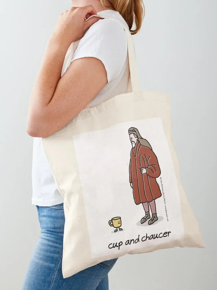 cup and chaucer Tote Bag the tote bag hand bags Gift bags
cup and chaucer Tote Bag the tote bag hand bags Gift bags