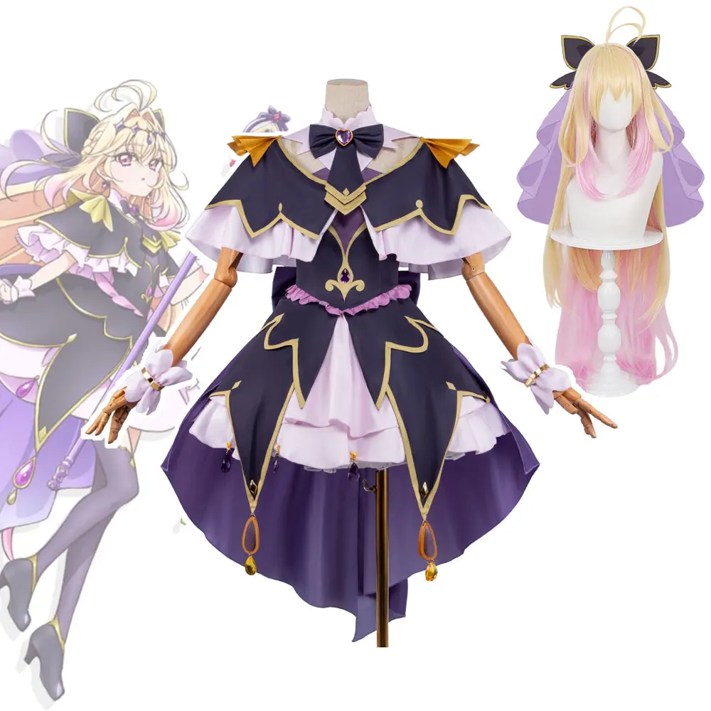Star Detective Precure! Anime Moria Ruruka Cosplay Costume Wig Sweet Lolita Dress Accessories Socks Suit Halloween Carnival Cos
Star Detective Precure! Anime Moria Ruruka Cosplay Costume Wig Sweet Lolita Dress Accessories Socks Suit Halloween Carnival Cos