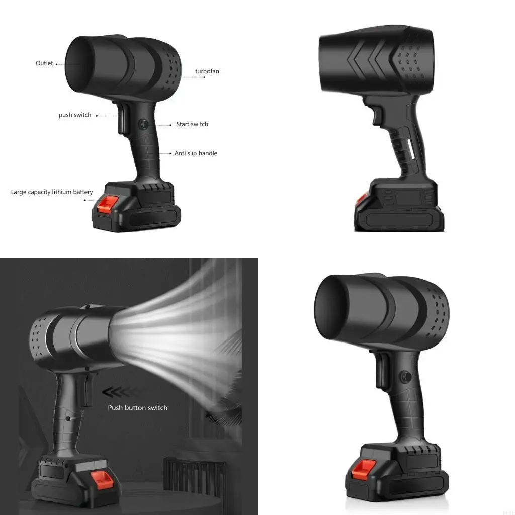 964E Electric Cordless Leaf Blower Stepless Speed Regulation Easy Carry Dust Blower for Precise Cleaning in Gardens & Garages
964E Electric Cordless Leaf Blower Stepless Speed Regulation Easy Carry Dust Blower for Precise Cleaning in Gardens & Garages
